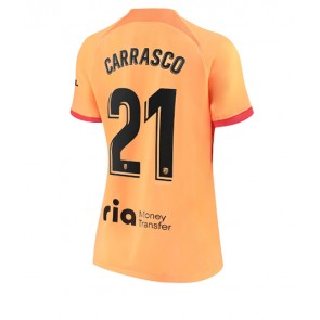Atletico Madrid Yannick Carrasco #21 kläder Kvinnor 2022-23 Tredje Tröja Kortärmad